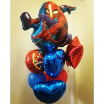 Spiderman Μπουκέτο μπαλόνια 