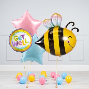 Μπουκέτο μπαλόνια περαστικά Μέλισσα 