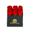 Κόκκινα τριαντάφυλλα σε πολυτελές κουτί +35,00€