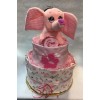 Diaper Cake 2 roof Girl +60,00€