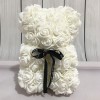 White rose Bear small 25cm +45,00€